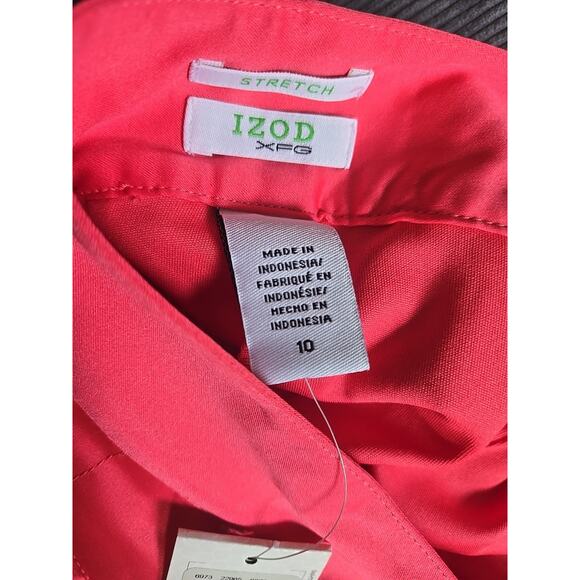 IZOD XFG Golf Skort X-treme Function Stretch Hot Pink Tennis Skirt Women’s Sz 10 - Picture 8 of 13